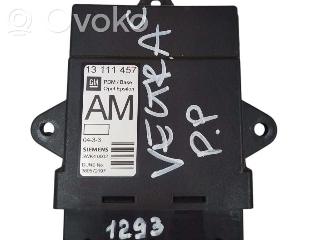 Opel Vectra C Door control unit/module 