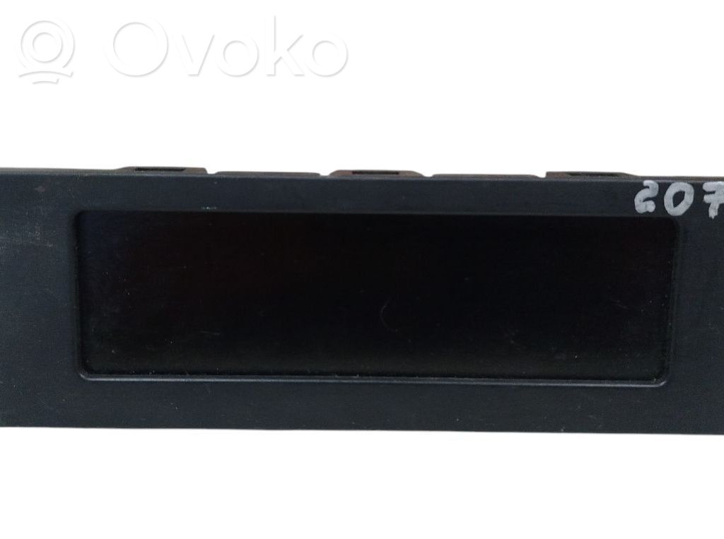 Peugeot 308 Screen/display/small screen 