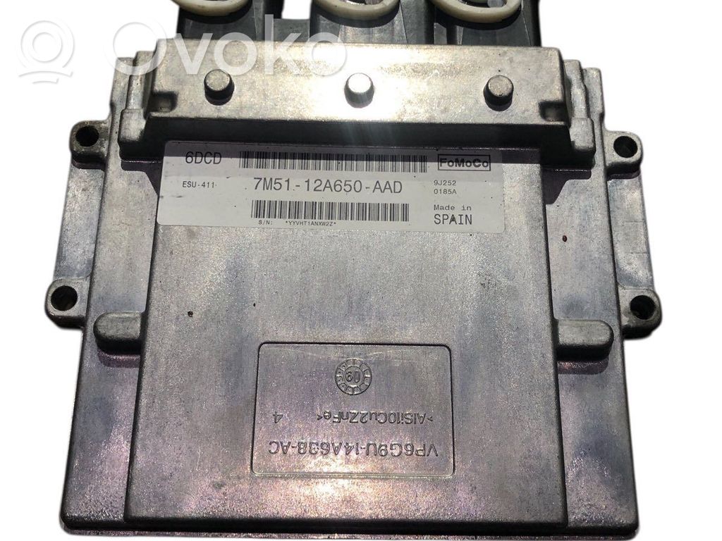 Unidad de control/módulo del motor   7M5112A650AAD