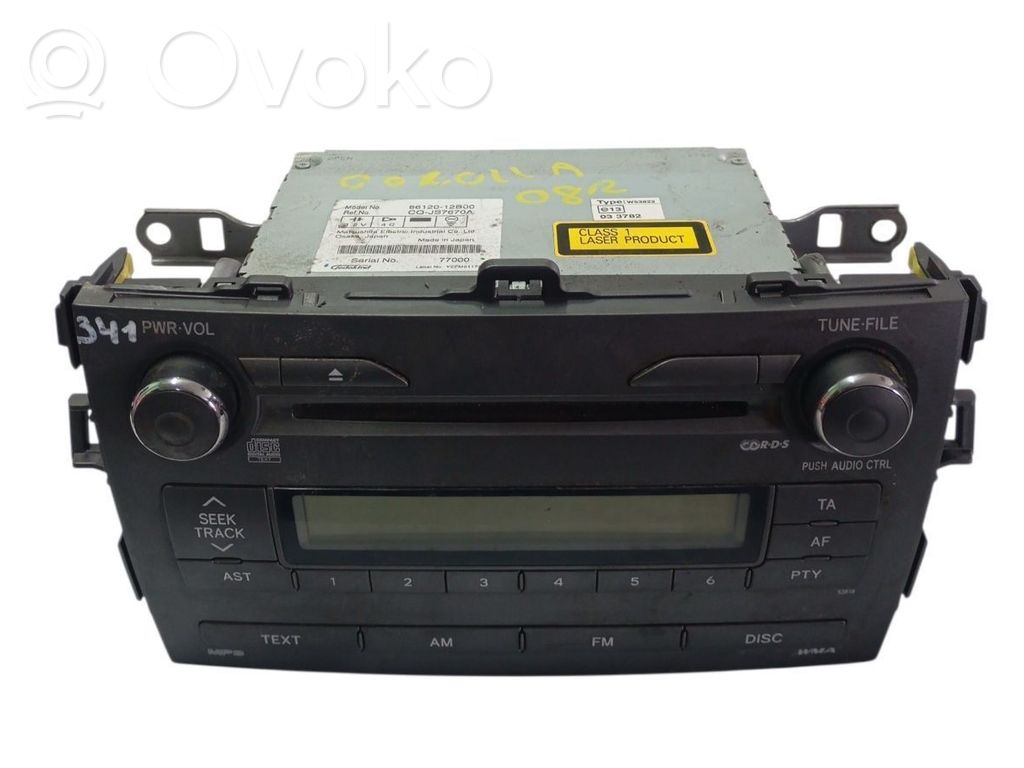 Toyota Corolla E120 E130 Radio / CD/DVD atskaņotājs / navigācija 