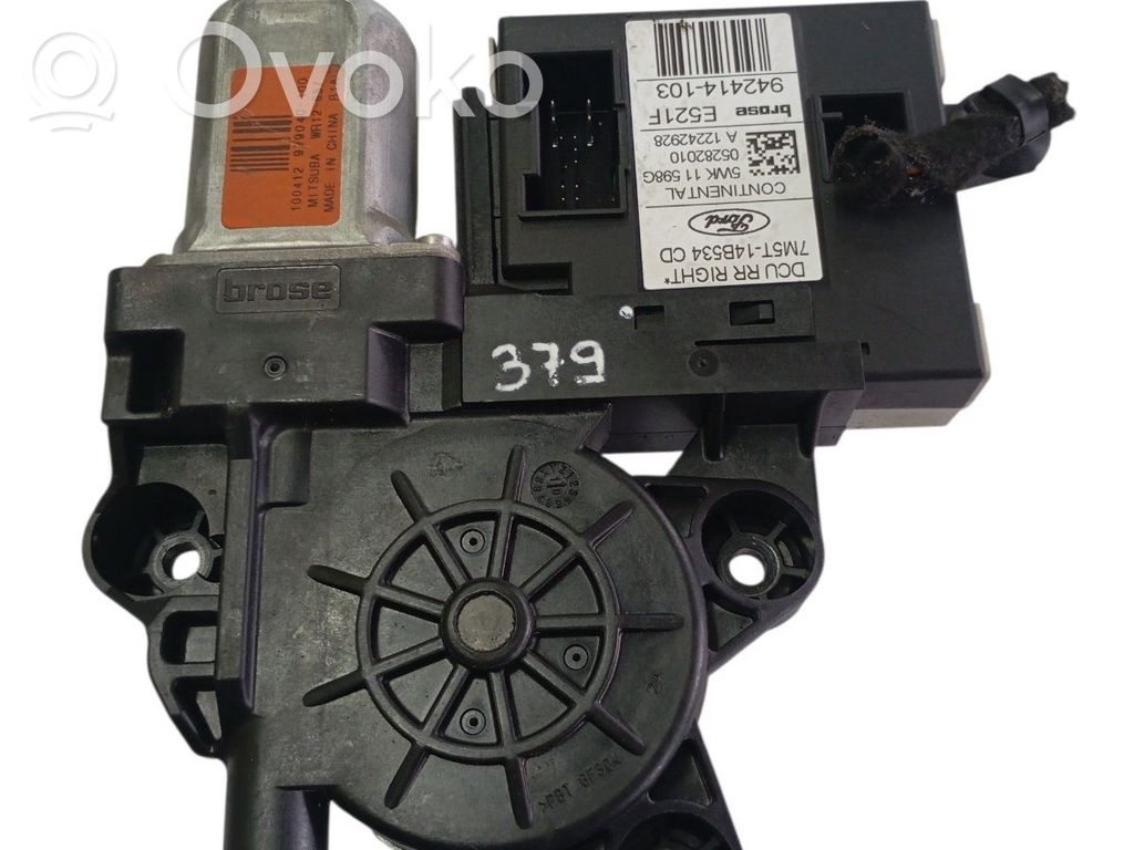 Ford Focus C-MAX Front door window regulator motor 