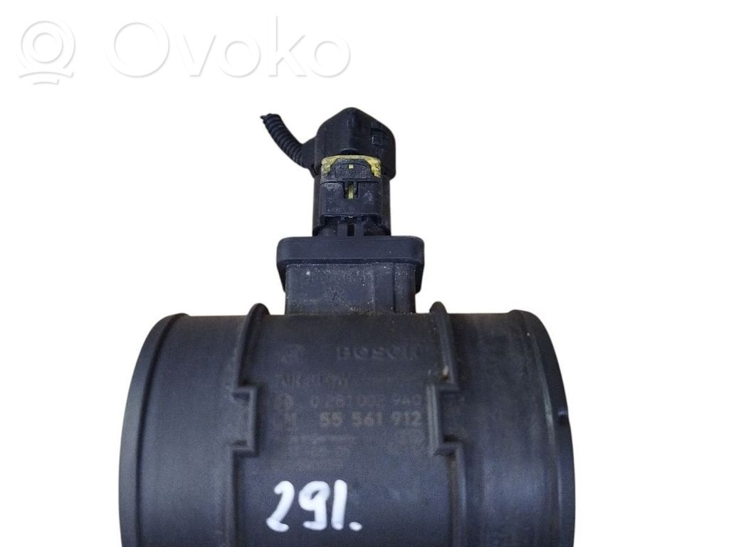 Opel Astra J Mass air flow meter 