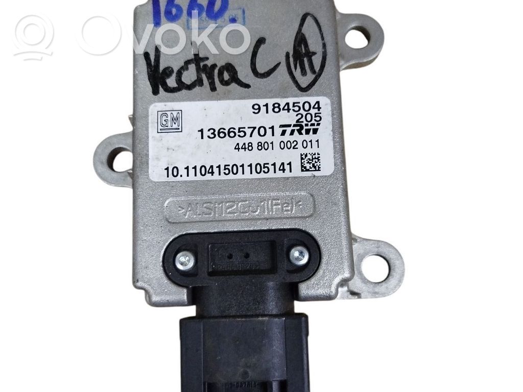 Opel Vectra C Sensor ESP de aceleración de frecuencia del intermitente 