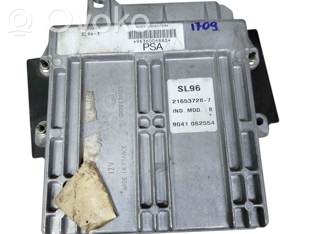 Citroen C4 I Engine control unit/module 
