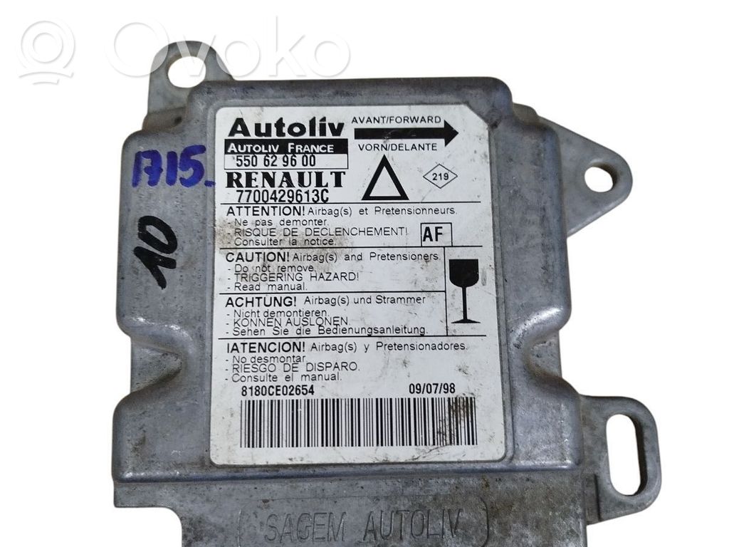 Renault Laguna II Airbag control unit/module 