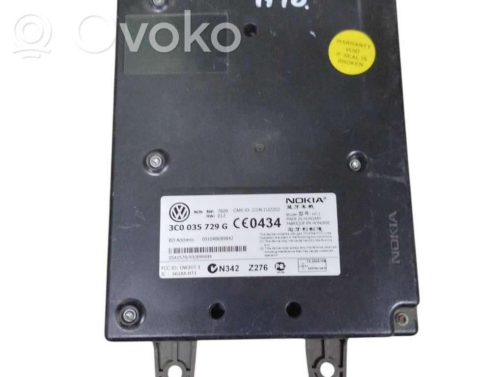 Volkswagen Golf V Bluetooth control unit module 