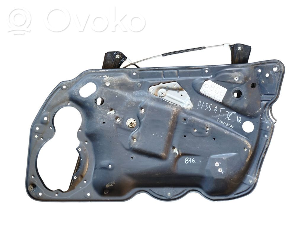Mechanizm podnoszenia szyby przedniej bez silnika   3C1837756G