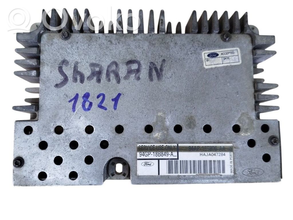 Seat Alhambra (Mk1) Sound amplifier 