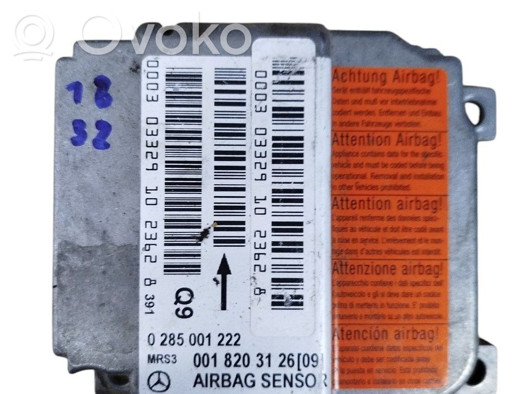 Mercedes-Benz E W210 Sterownik / Moduł Airbag 