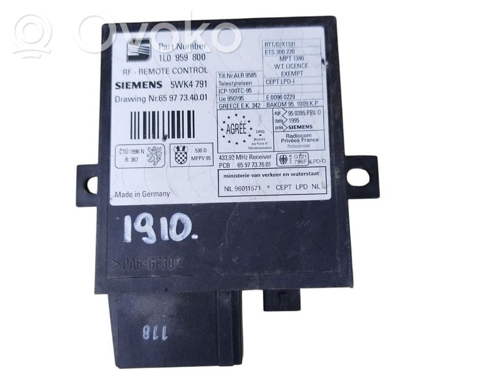 Seat Cordoba (6K) Autres unités de commande / modules 