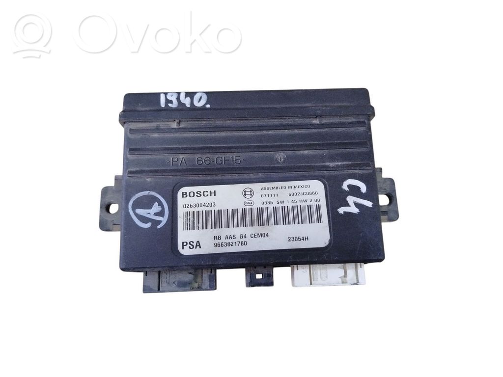 Citroen C4 I Picasso Parking PDC control unit/module 
