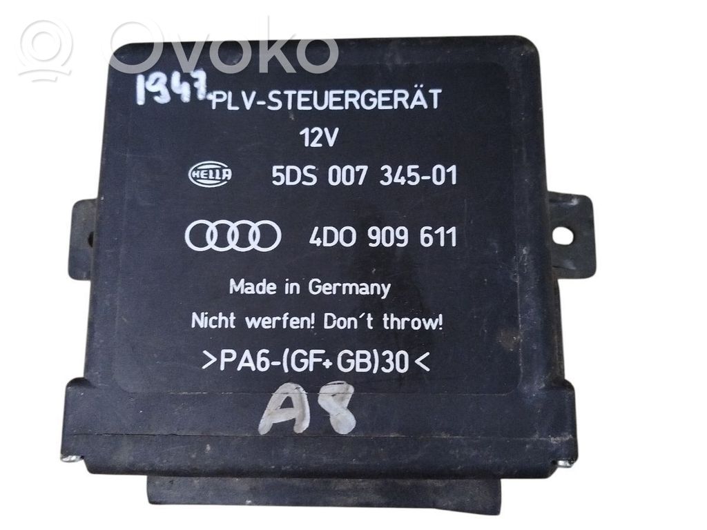 Other control units/modules   4D0909611