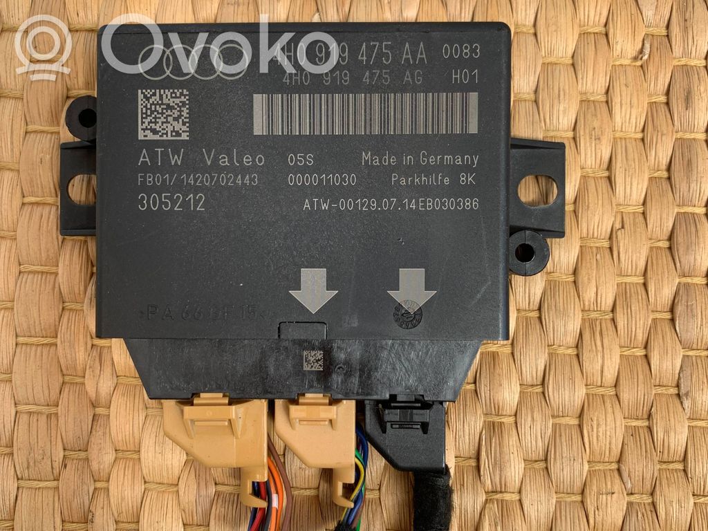 Parking PDC control unit/module   4H0919475AA,1420702443,000011030,4H0919475AG,REG24