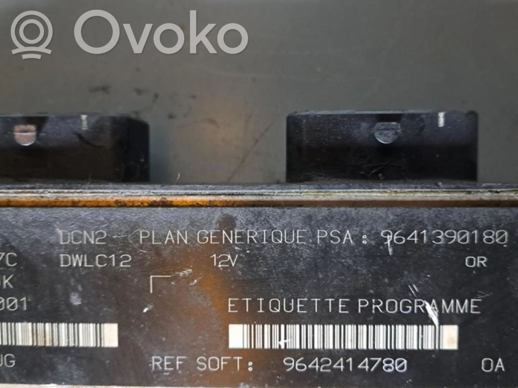 Citroen Berlingo Engine control unit/module 