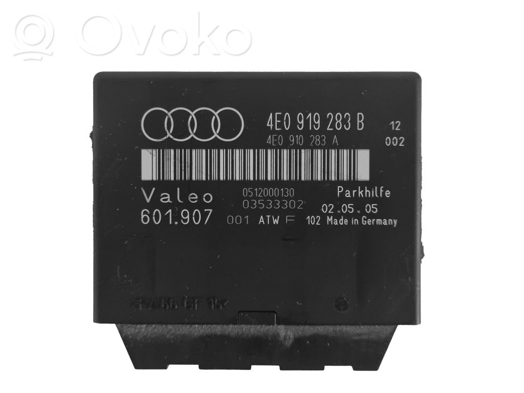 Parking PDC control unit/module   4E0919283B,601907,4E0910283A,03533302
