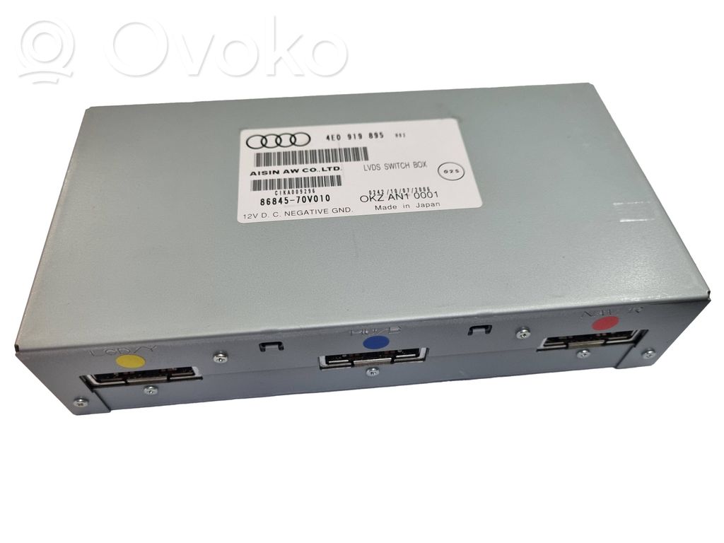 Audi A8 S8 D3 4E GPS navigation control unit/module 