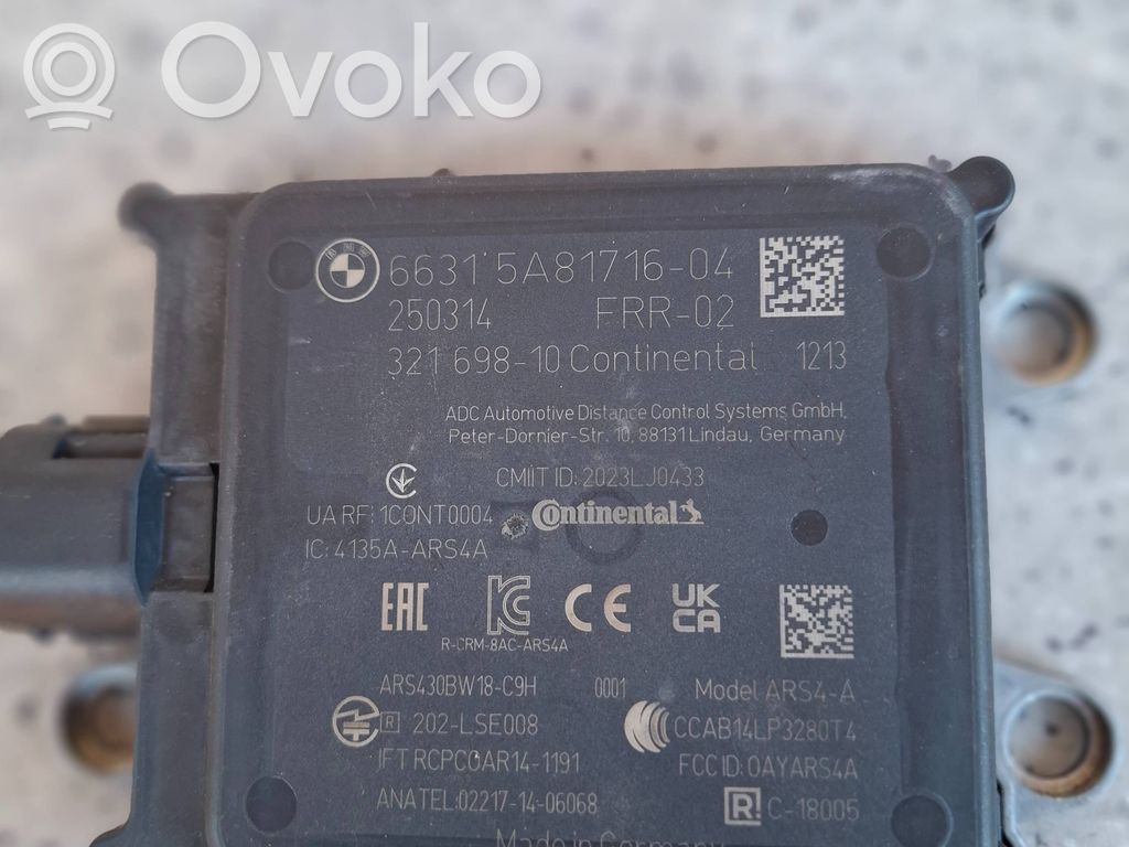 BMW 4 G22 G23 G24 G26 Radar / Czujnik Distronic 