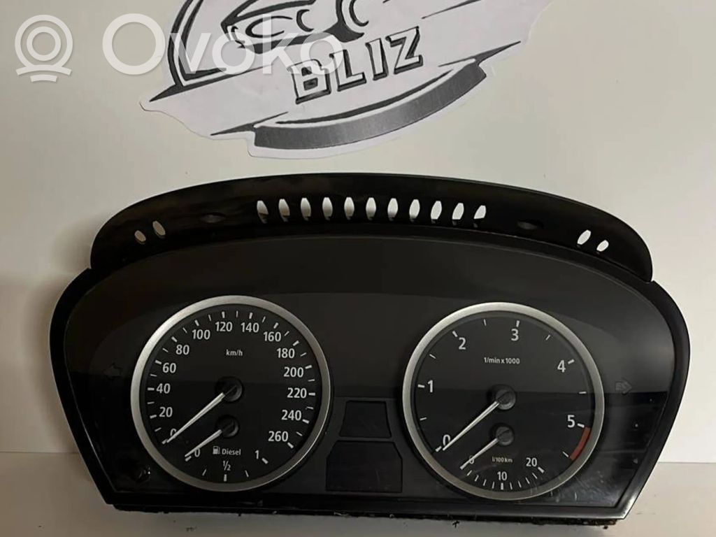 BMW 5 E60 E61 Speedometer (instrument cluster) 