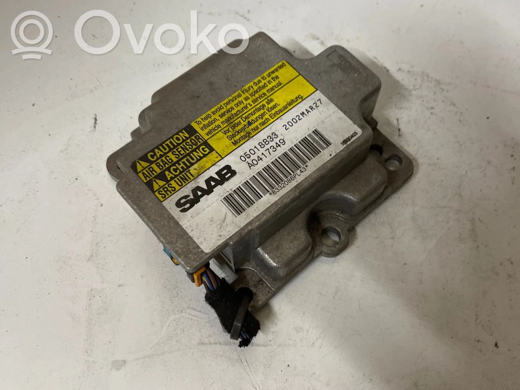 Engine control unit/module   05018833,A0417349,2002MAR27