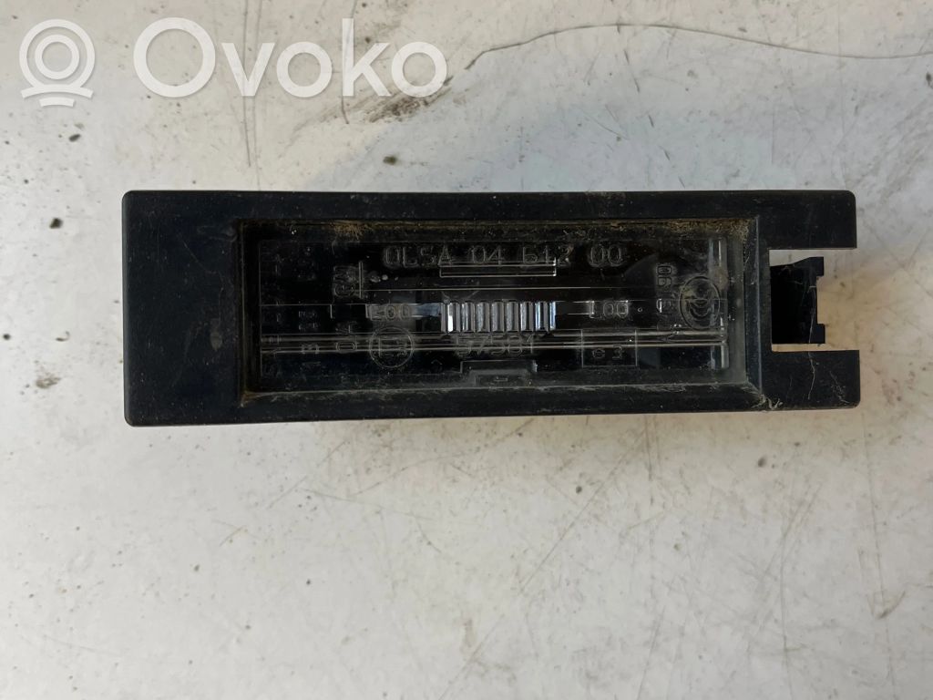 Opel Astra J Numerio apšvietimas 