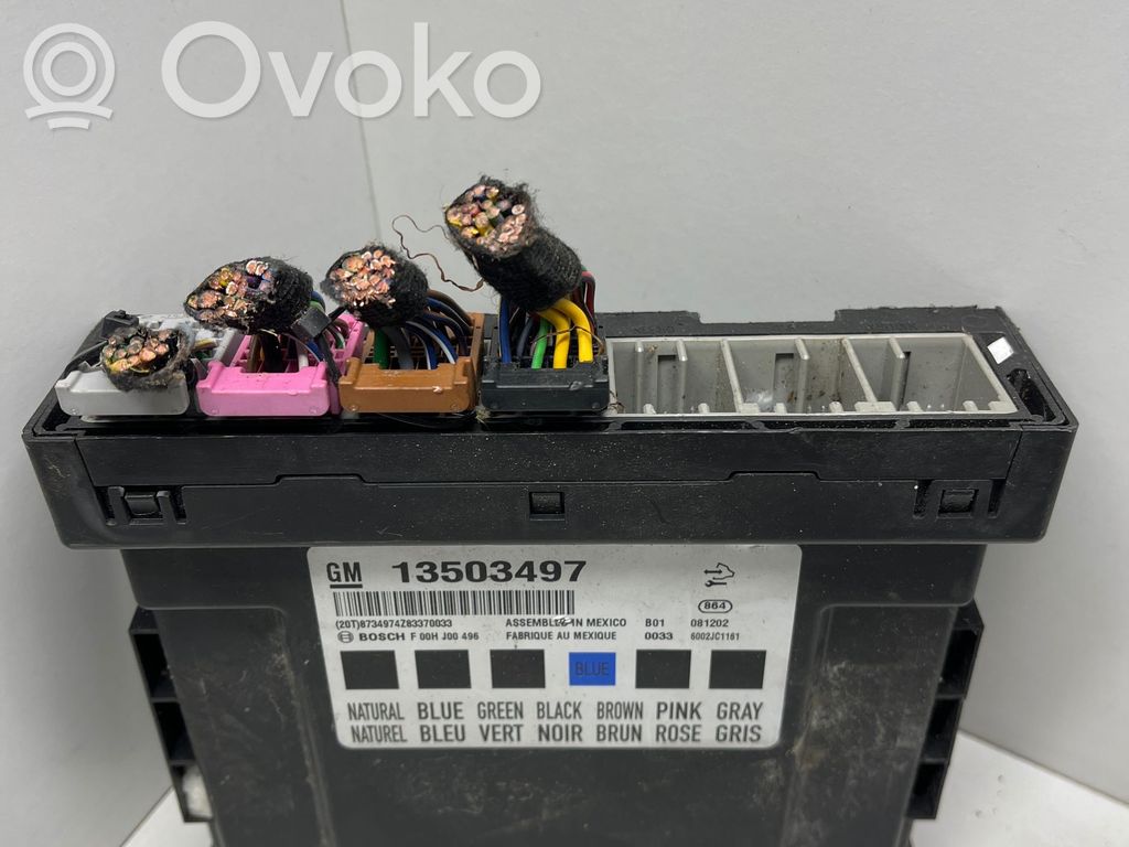 Opel Insignia A Comfort/convenience module 