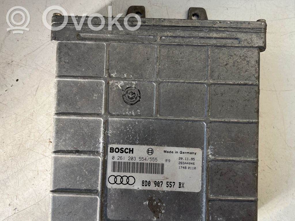 Engine control unit/module   0261203554,8D0907557BX,26SA4046