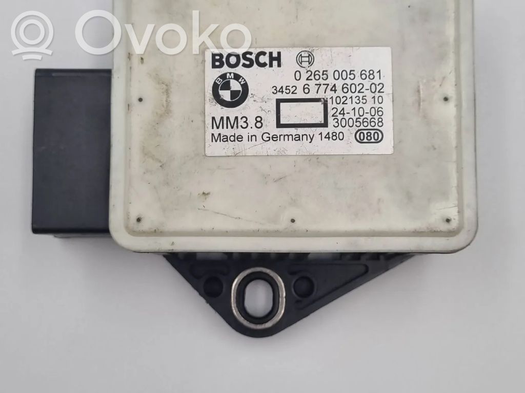 ESP (stability system) control unit   6774602,0265005681,34526768578,34526768680,34526774602,34526782370,6768578,6782370
