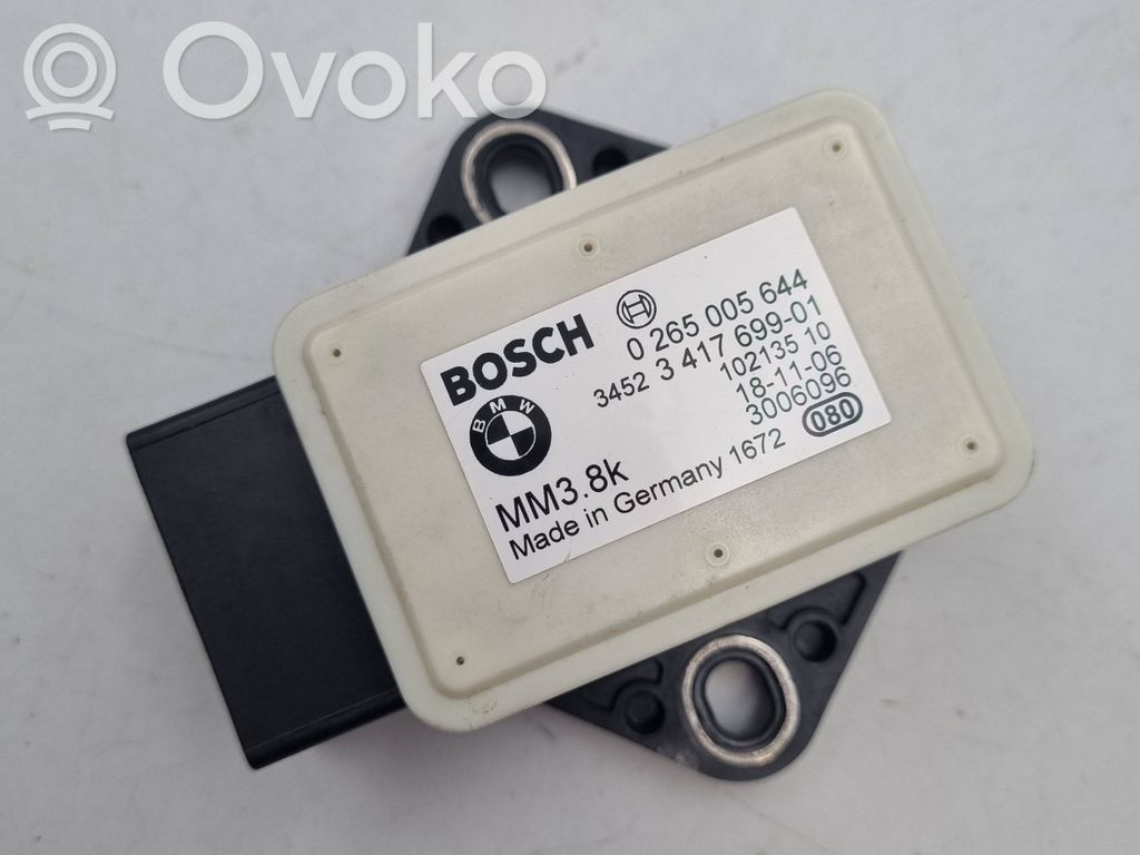 BMW X3 E83 ESP acceleration yaw rate sensor 