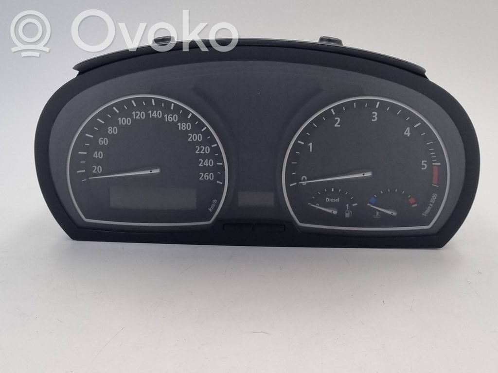 BMW X3 E83 Spidometrs (instrumentu panelī) 