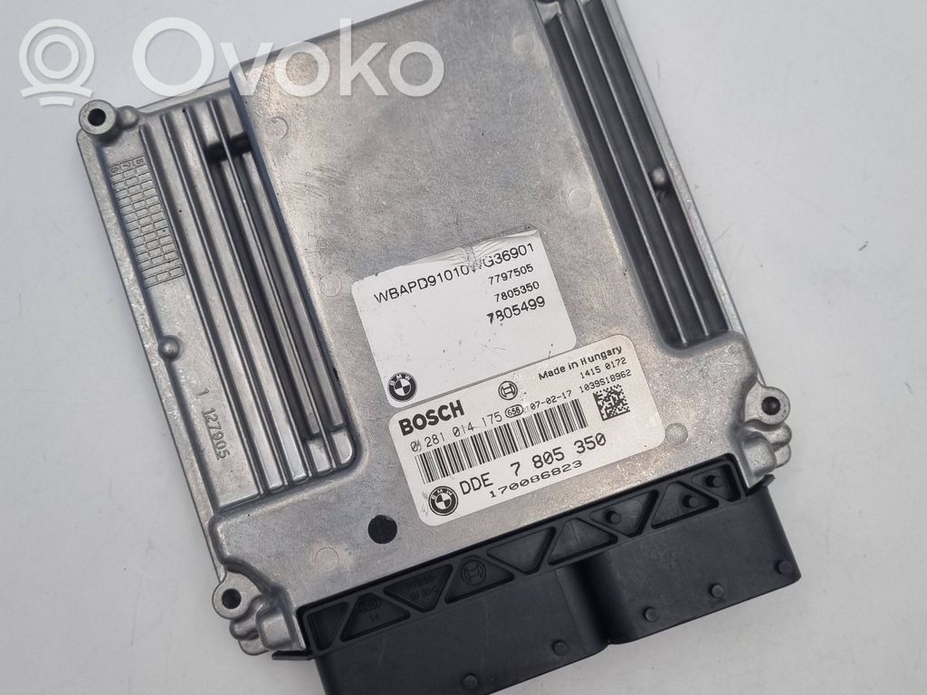 Unidad de control/módulo del motor   7805350,170086823,DDE626,0281014175,13617805350,7805499