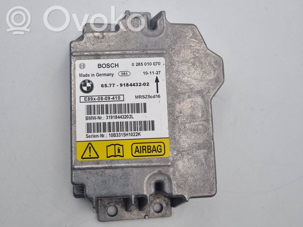 Airbagsteuergerät   9184432,65779184432,MRSZ5C016,0285010070,31918443202L
