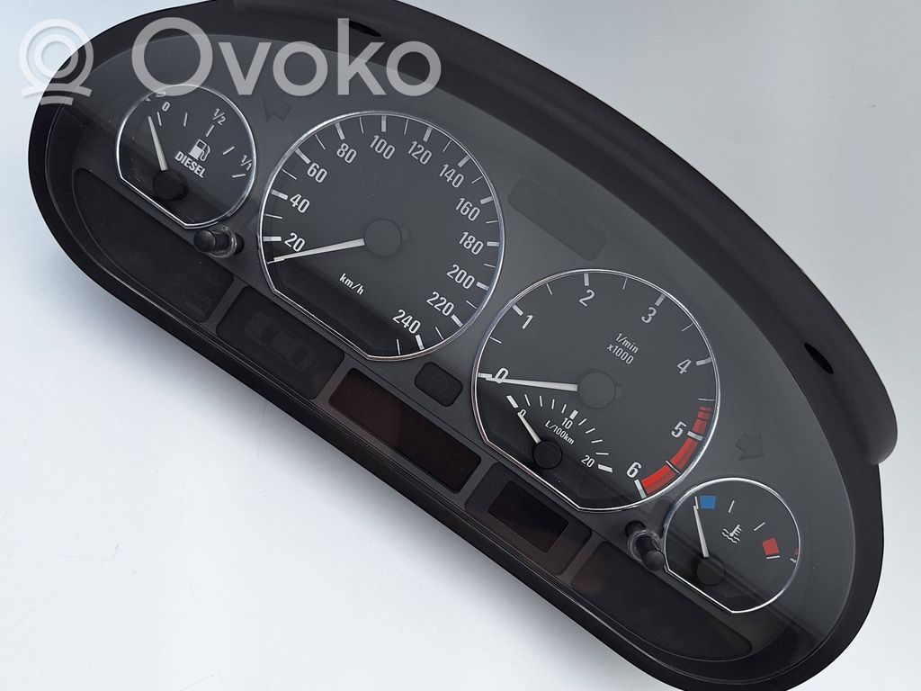 BMW 3 E46 Speedometer (instrument cluster) 