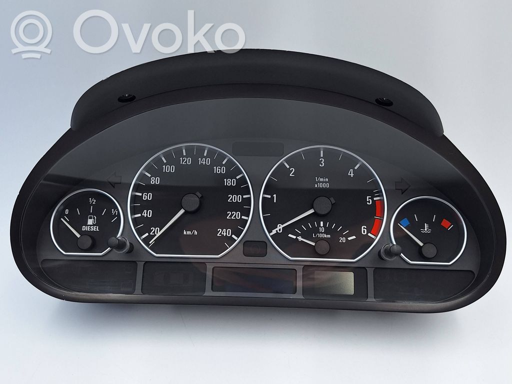 BMW 3 E46 Speedometer (instrument cluster) 