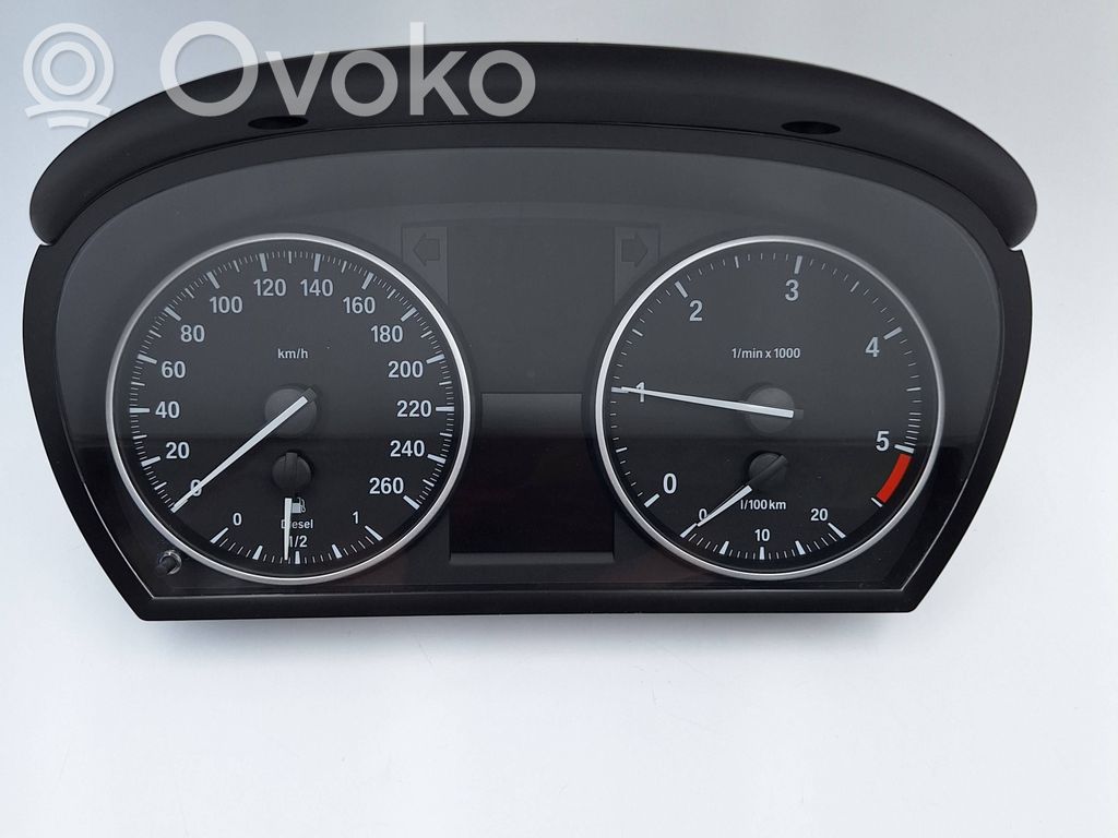 BMW 3 E90 E91 Speedometer (instrument cluster) 