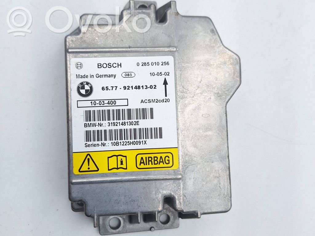 Module de contrôle airbag   9214813,65779214813,0285010256,31921481302E,ACSM2CG20