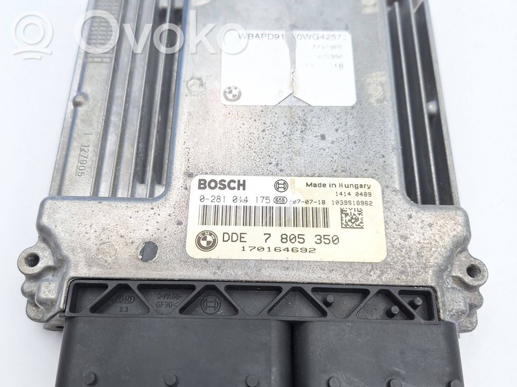 BMW X3 E83 Unidad de control/módulo del motor 