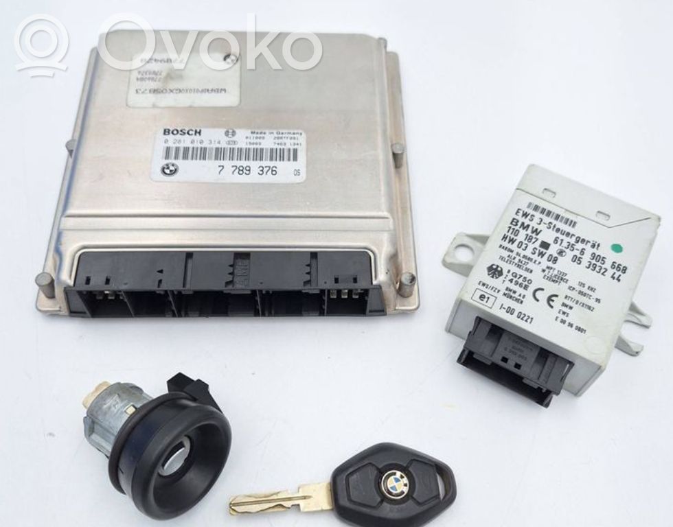 Engine ECU kit and lock set   7789376,DDE40,EWS3,05393244,110187,13617789376,61356905668