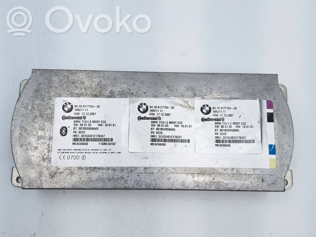 BMW 3 E90 E91 Bluetooth control unit module 