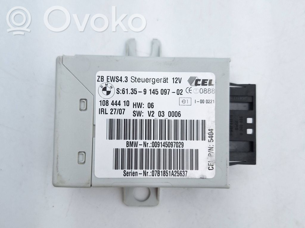 BMW X3 E83 Immobilizer control unit/module 