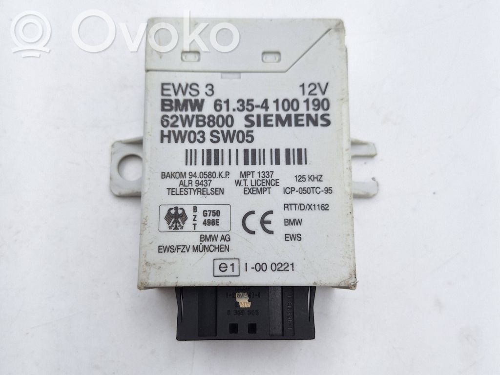 BMW 3 E46 Immobilizer control unit/module 
