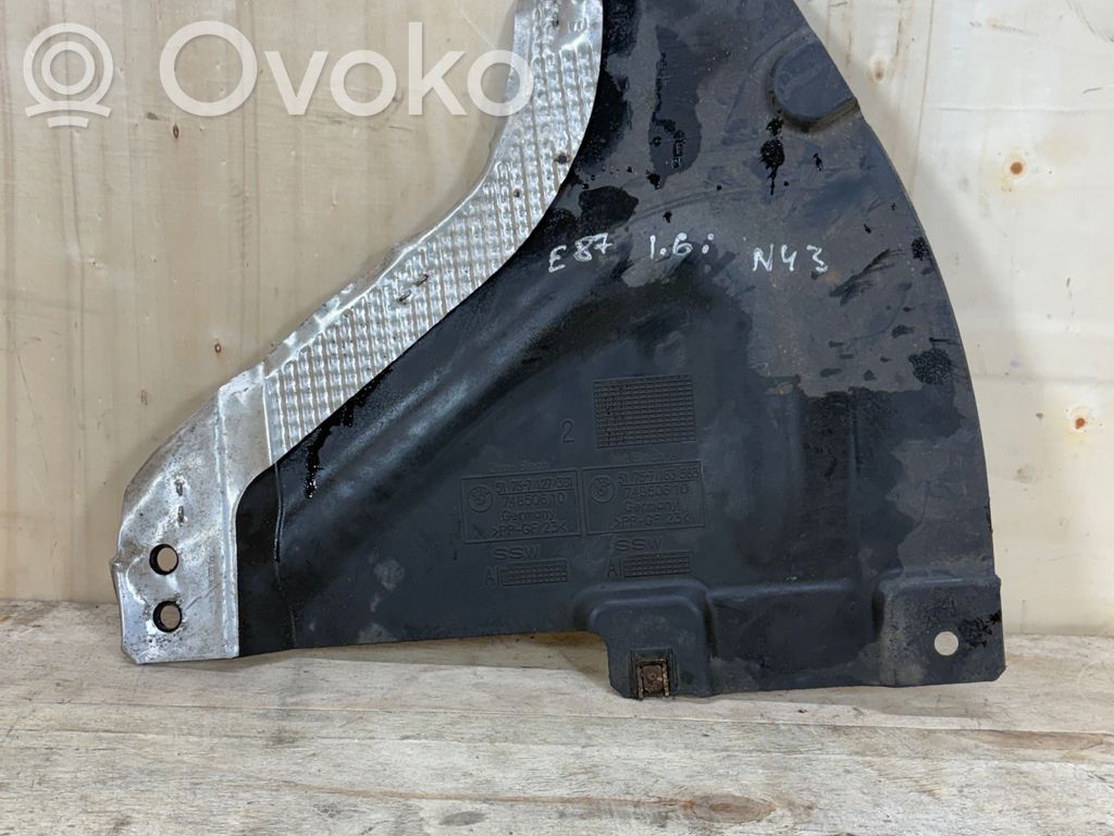 BMW 3 E92 E93 Placa protectora del centro/medio 
