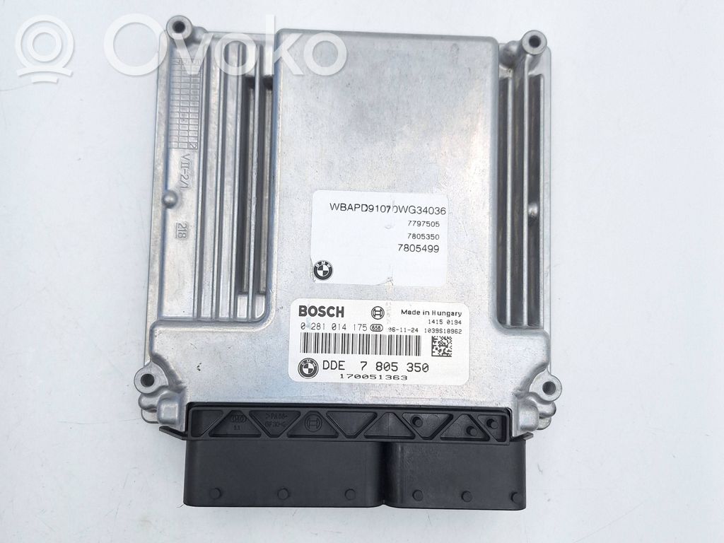 BMW X3 E83 Unidad de control/módulo del motor 