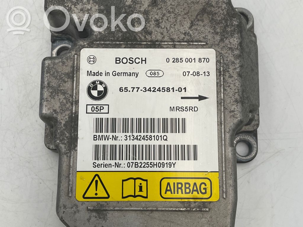 BMW 3 E90 E91 Airbag control unit/module 