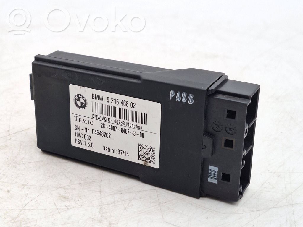 BMW 5 F10 F11 Releu încălzire scaun 