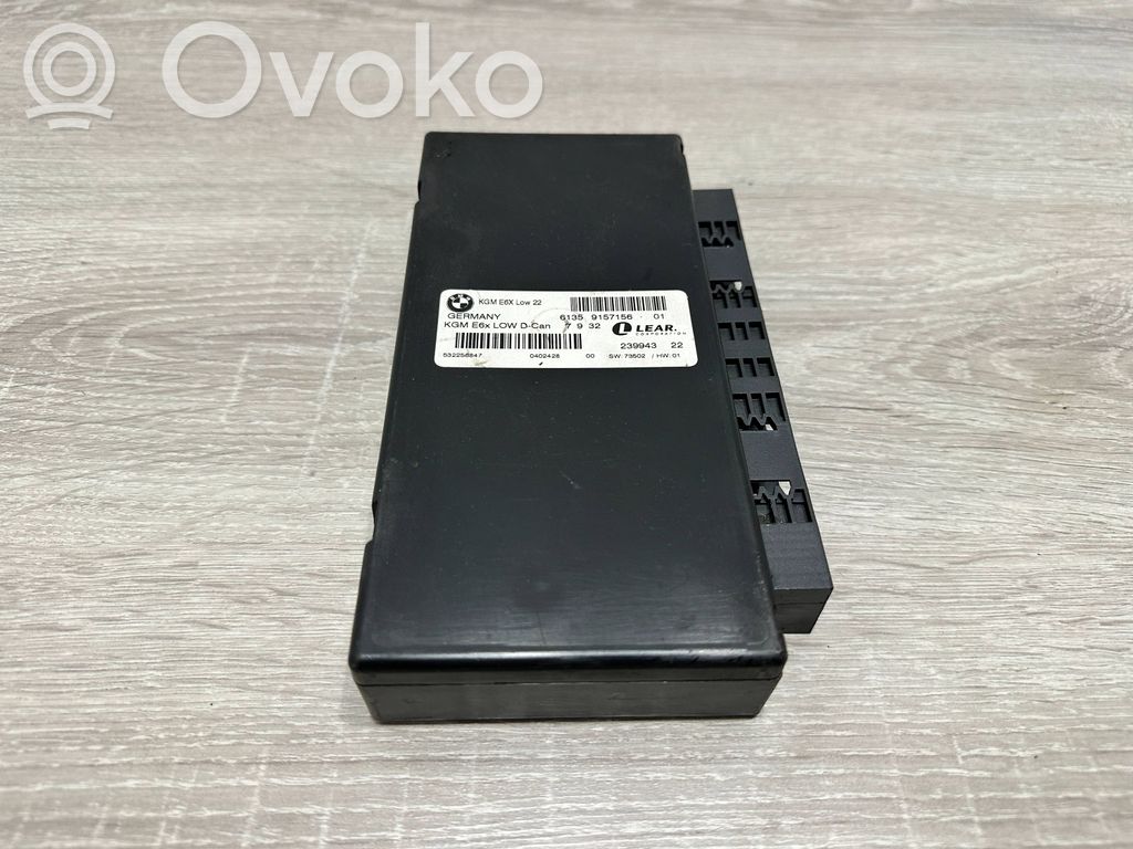BMW 5 E60 E61 Moduł / Sterownik komfortu 