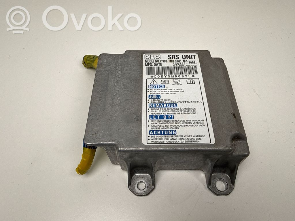 Honda Insight Unidad de control/módulo del Airbag 