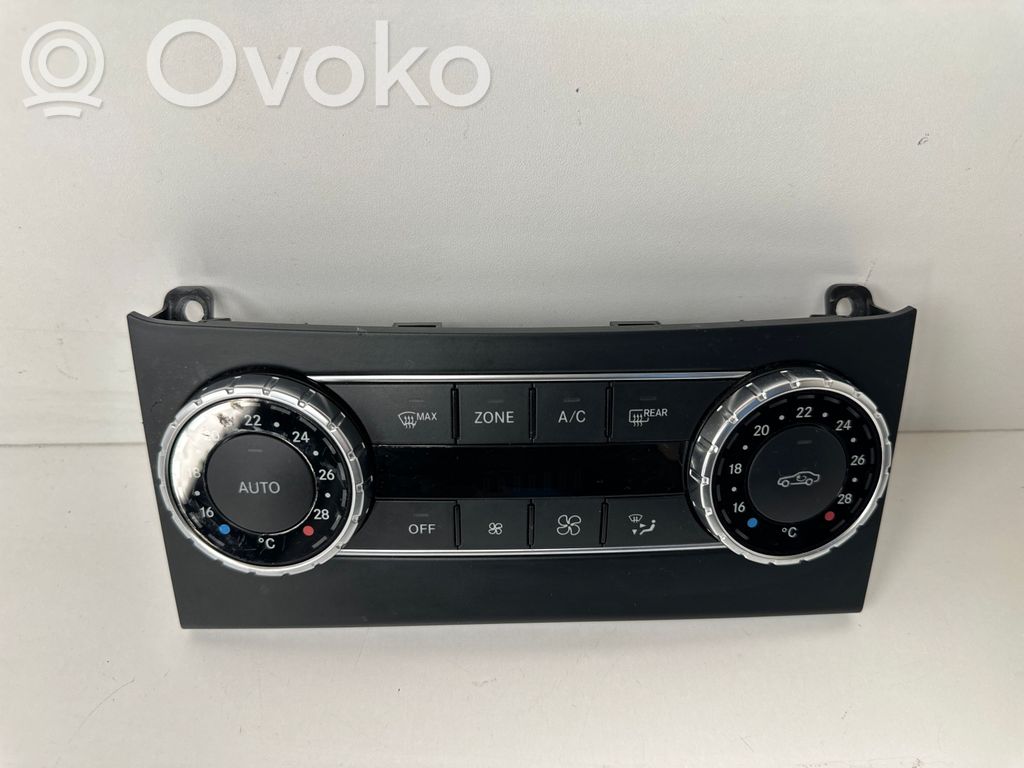 Mercedes-Benz C W204 Ilmastoinnin ohjainlaite 