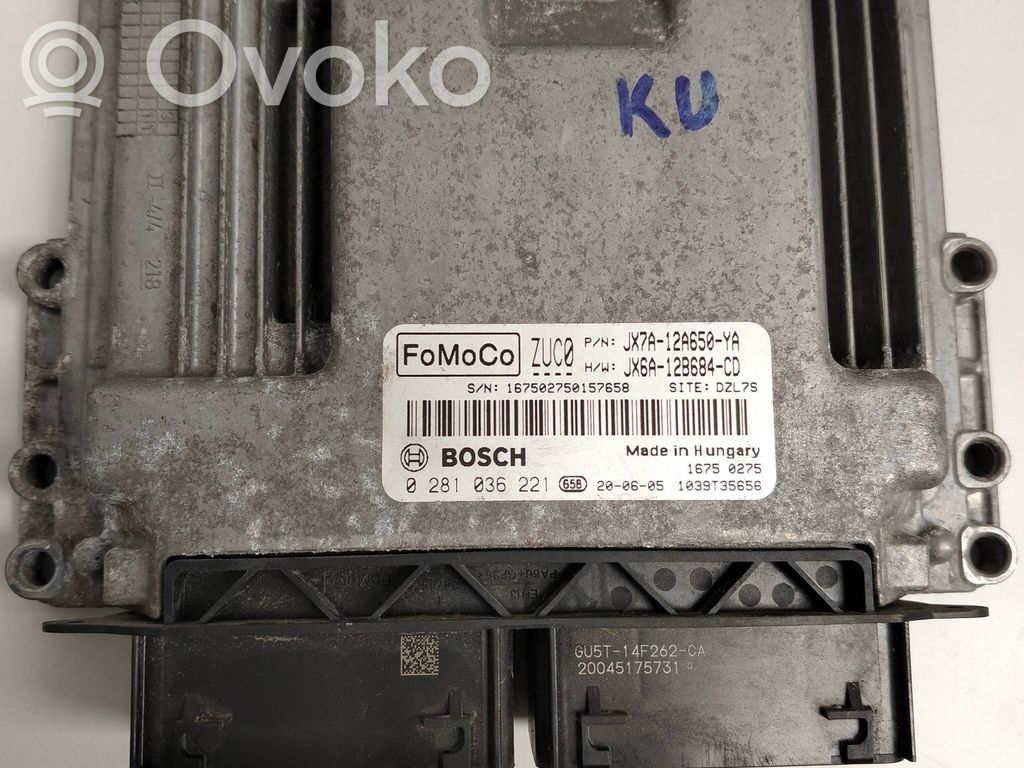 Ford Focus Engine control unit/module 