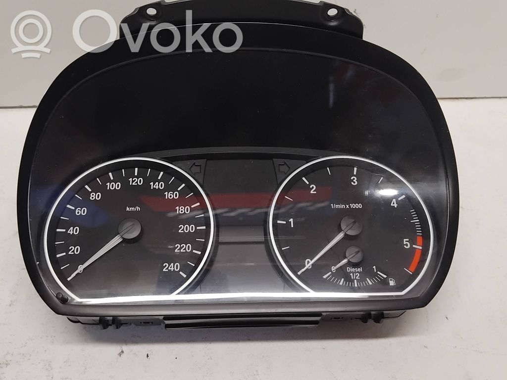 BMW 1 E81 E87 Spidometrs (instrumentu panelī) 