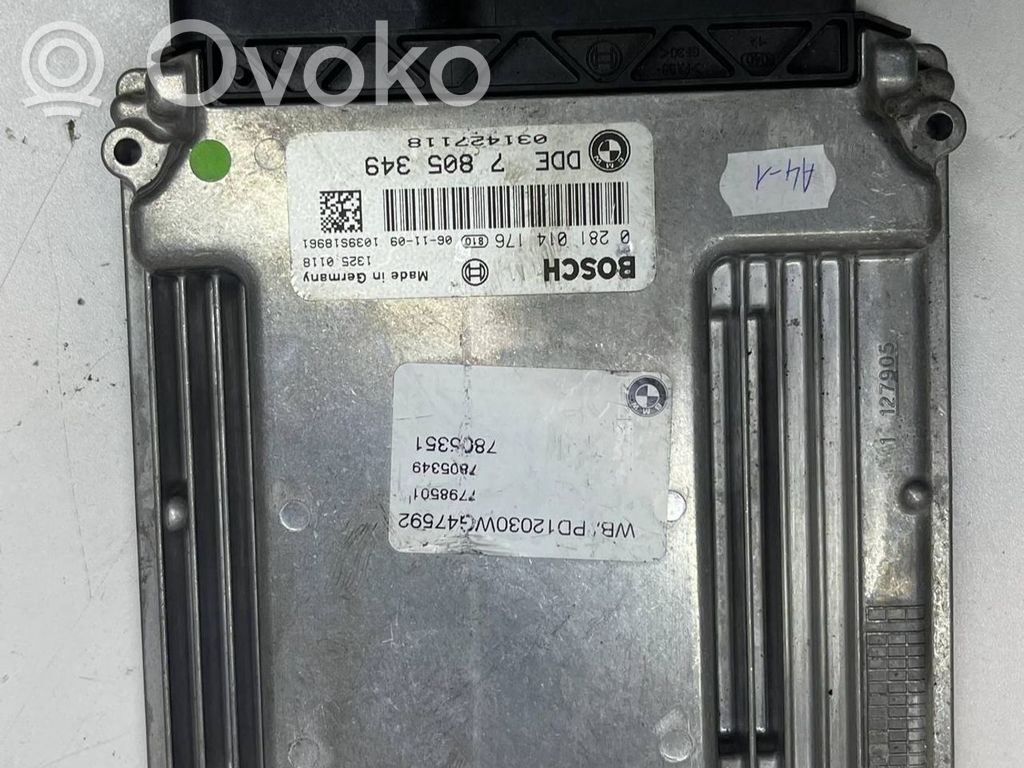 Unidad de control/módulo del motor   DDE7805349